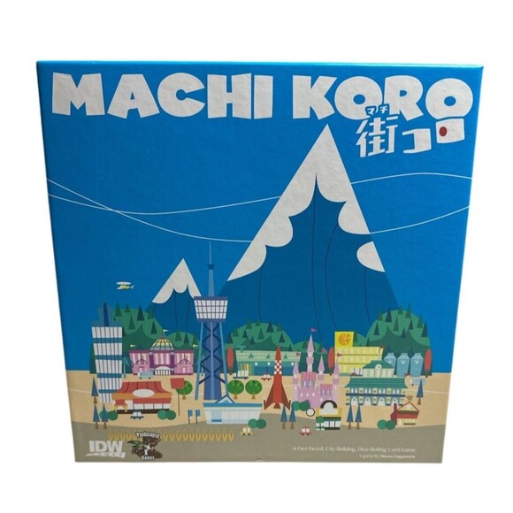 Machi Koro Card Game COMPLETE IDW Games 2014 City Building by Masao Suganuma - Picture 2 of 3